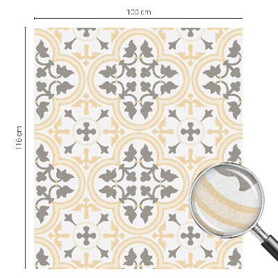 Modele de plante Folie geam intimitate model vitraliu