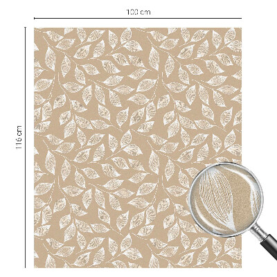 Frunze de natură Folie decorativă geam vitraliu