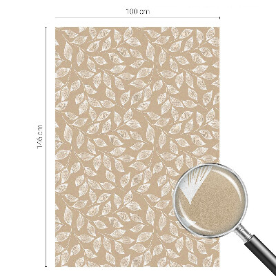 Frunze de natură Folie decorativă geam vitraliu