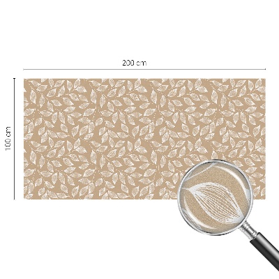 Frunze de natură Folie decorativă geam vitraliu