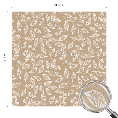 Frunze de natură Folie decorativă geam vitraliu