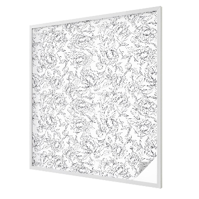 Motiv floral Folie autocolantă geam