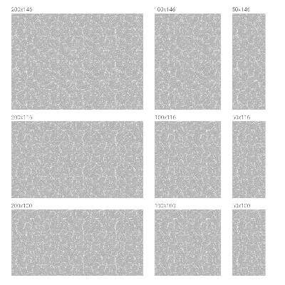 Eleganță frunzișoasă Folie decorativă geam vitraliu