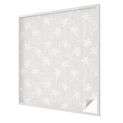 Modele florale Folie geam să nu se vadă din exterior