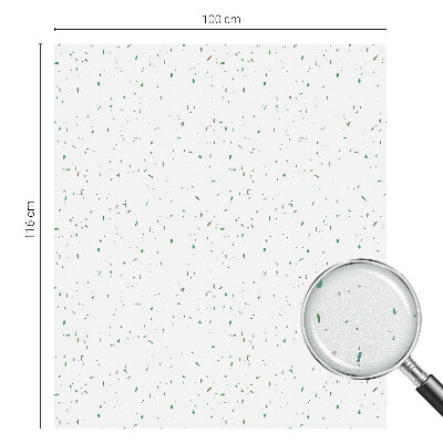 Elemente împrăștiate Folie autocolantă geam