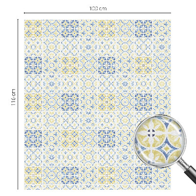 Plăci clasice Folie geam intimitate model vitraliu
