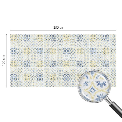 Plăci clasice Folie geam intimitate model vitraliu