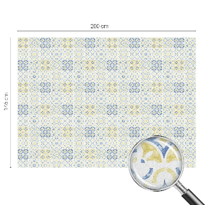 Plăci clasice Folie geam intimitate model vitraliu