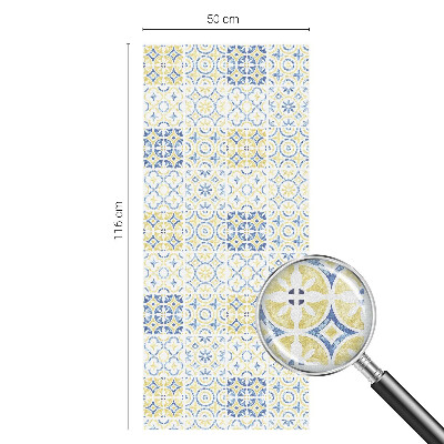 Plăci clasice Folie geam intimitate model vitraliu