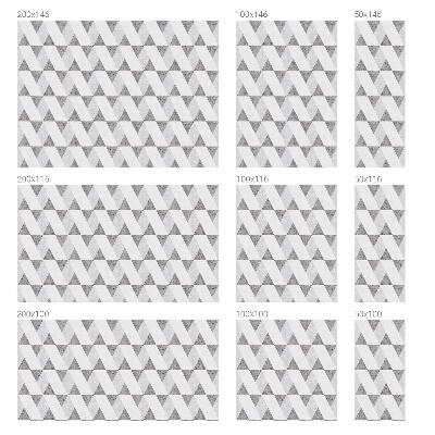 Triunghiuri gri Folie geam să nu se vadă din exterior