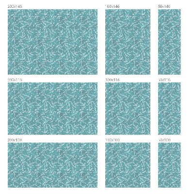 Eleganță frunzișoasă Folie decorativă geam vitraliu