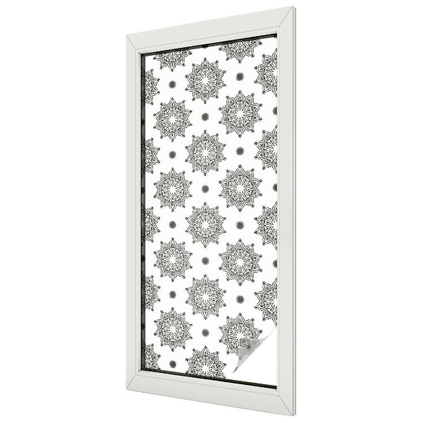 Rozete clasice Folie geam intimitate model vitraliu