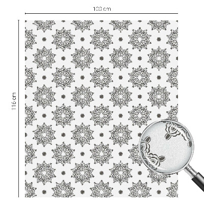 Rozete clasice Folie geam intimitate model vitraliu