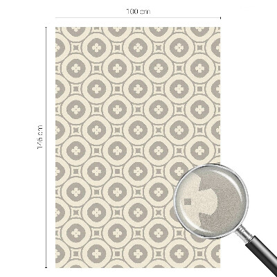 Modele geometrice Folie decorativă geam vitraliu