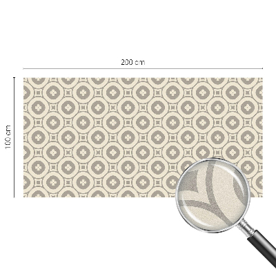 Modele geometrice Folie decorativă geam vitraliu