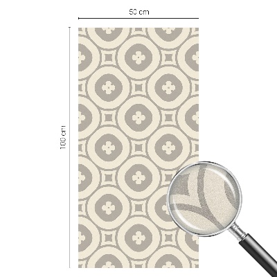 Modele geometrice Folie decorativă geam vitraliu