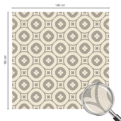 Modele geometrice Folie decorativă geam vitraliu