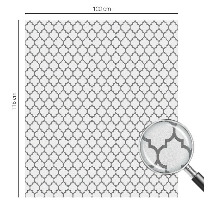 Model geometric Folie decorativă geam vitraliu