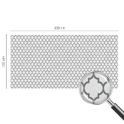 Model geometric Folie decorativă geam vitraliu