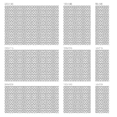 Model geometric Folie decorativă geam vitraliu