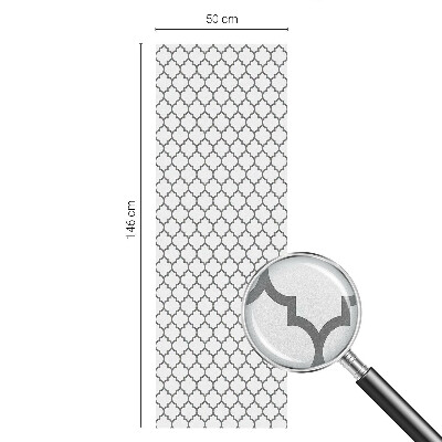 Model geometric Folie decorativă geam vitraliu