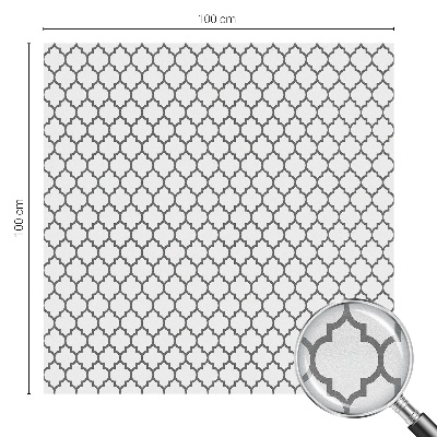 Model geometric Folie decorativă geam vitraliu