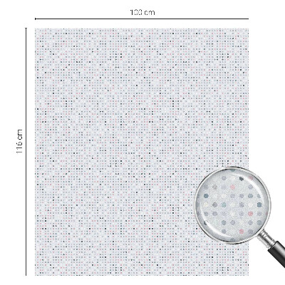 Puncte pastelate Folie geam intimitate model vitraliu