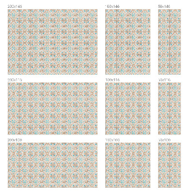 Gresie rustică Folie opacă geam cu model vitraliu
