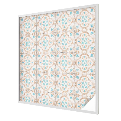 Gresie rustică Folie opacă geam cu model vitraliu