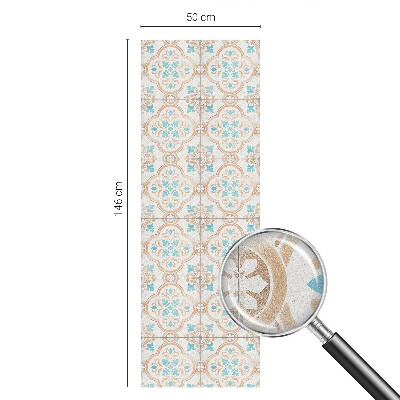 Gresie rustică Folie opacă geam cu model vitraliu