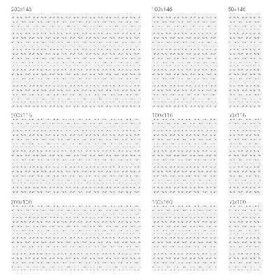 Model de puncte Folie decorativă geam vitraliu