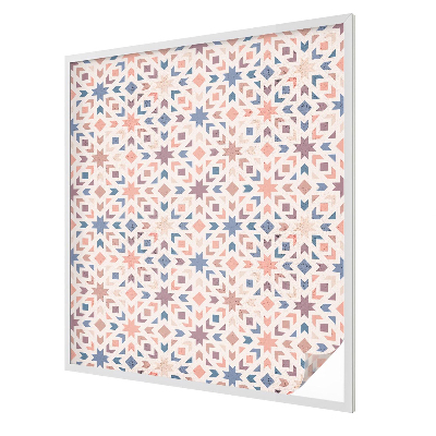 Modele colorate Folie geam intimitate model vitraliu