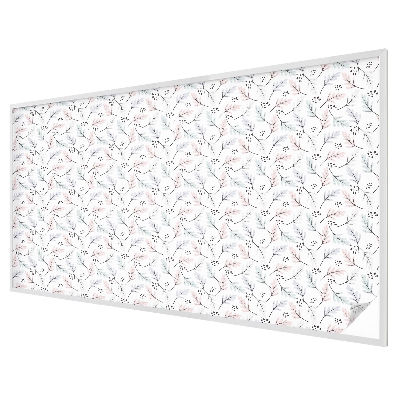 Frunze de plantă Folie opacă geam cu model vitraliu