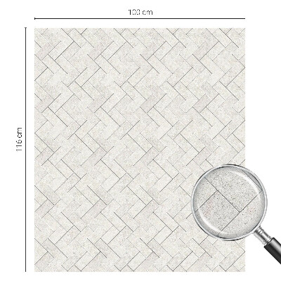 Motivul în spic de hering Folie geam să nu se vadă din exterior