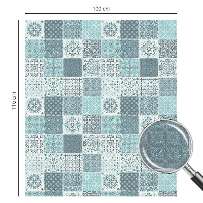 Plăci boho Folie geam intimitate model vitraliu