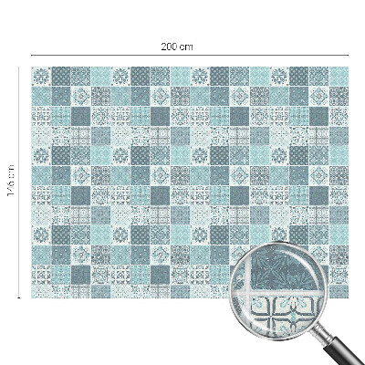 Plăci boho Folie geam intimitate model vitraliu