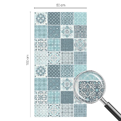 Plăci boho Folie geam intimitate model vitraliu