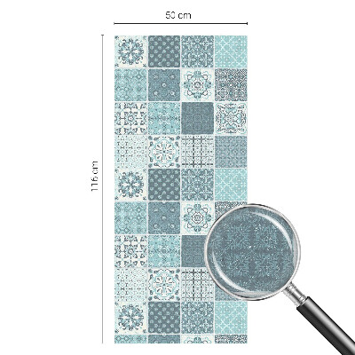 Plăci boho Folie geam intimitate model vitraliu