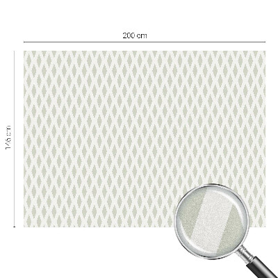 Model de diamant Folie opacă geam cu model vitraliu