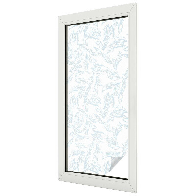 Frunze eterice Folie autocolantă geam