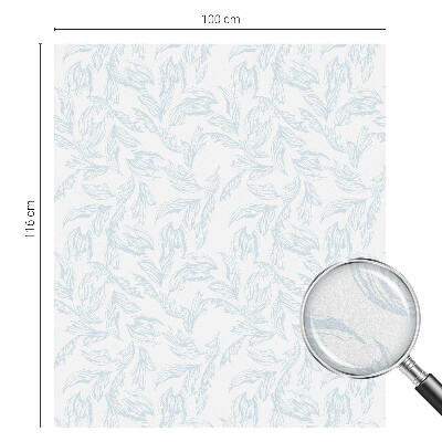 Frunze eterice Folie autocolantă geam