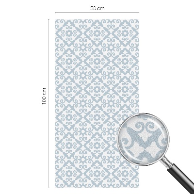 Ornamente albastre Folie geam să nu se vadă din exterior