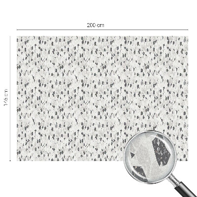 Eleganță subtilă Folie opacă geam cu model vitraliu