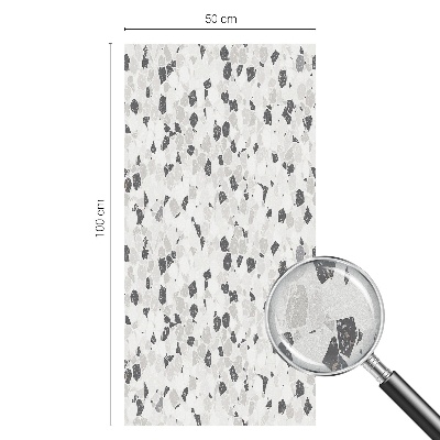 Eleganță subtilă Folie opacă geam cu model vitraliu