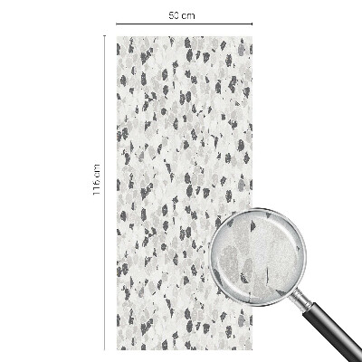 Eleganță subtilă Folie opacă geam cu model vitraliu