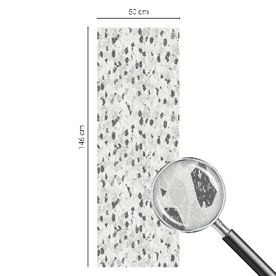 Eleganță subtilă Folie opacă geam cu model vitraliu