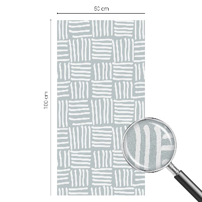 Model dinamic Folie opacă geam cu model vitraliu