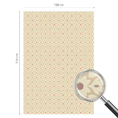 Modele florale Folie geam intimitate model vitraliu