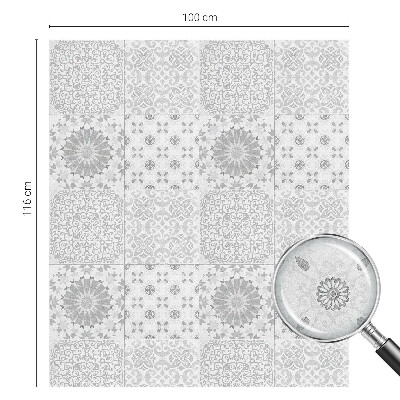 Eleganță clasică Folie opacă geam cu model vitraliu