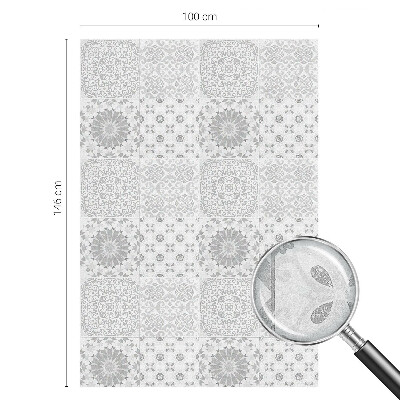 Eleganță clasică Folie opacă geam cu model vitraliu